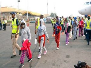 11 Babies Among 262 Nigerians returned from Libya