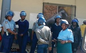 Botswana Riot Police