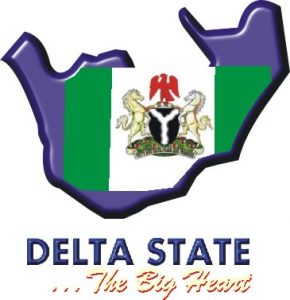 Map of Delta State
