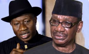 Goodluck Jonathan and Prof. Itse Sagay