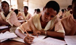 Nigerian students in the classroom