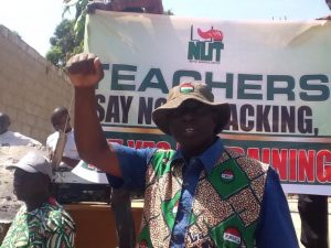 Sacked Teachers' Protest