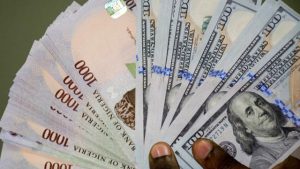 The Naira against Dollar