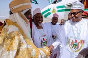 President Buhari in kano