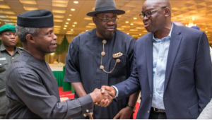 Osinbajo, Fayose and Dickson