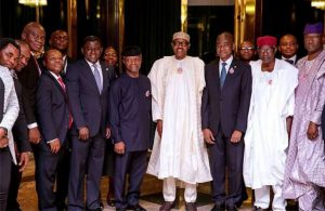 The Nigeria Bar Association Exco members visit Aso Rock