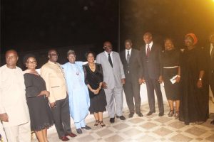 A private dinner organize by J-K Gadzama LLP in honour of Chief Folake Solanke, SAN