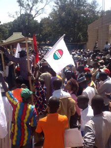 NLC leads protest against Kaduna government