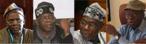 Falana, Tinubu, Obasanjo and Oshiomhole
