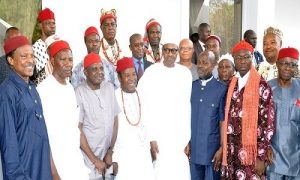 Igbo elders and Buhari