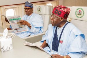 President Buhari and Bola Tinubu