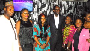 Prince Babatunde Irukera with some members of Lawyers In the Media