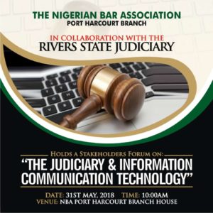 PH Bar, Rivers State Bench Hold ICT Forum