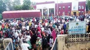 Protesting women in Nasarawa