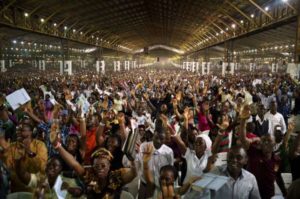 RCCG members at the Redeemed Camp