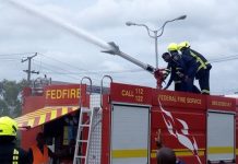 Federal Fire Service condemns illegal market structures in Oyo