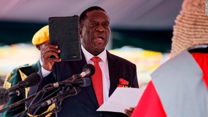 Mnangagwa Zimbabwe President-Swearing-In