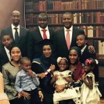 Picture of Dangote’s son, Abdulrahman Fasasi and family