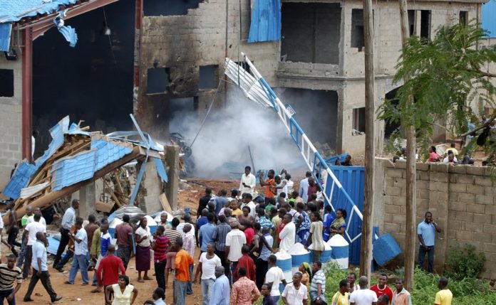 Church bombed by Boko Haram