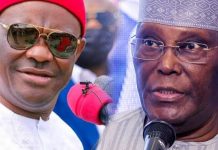 Atiku US trip delays PDP peace moves, ex-VP plans meeting with Wike