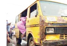 Lagos bus driver blinds lover with punch