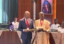 President Bola Tinubu swears in two new ministers, holds first FEC meeting since July