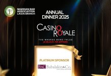 NBA LAGOS ANNUAL DINNER 2025: UNVEILING OUR PLATINUM SPONSOR
