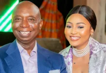 Ned Nwoko and Regina Daniels exchange words over drug allegations and arrest