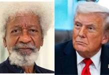 You don’t just open your mouth and say you’re coming with guns blazing’ – Wole Soyinka blasts Donald Trump