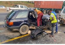 Three Dead, Others Injured As Vehicles Collide On Lagos-Ibadan Expressway