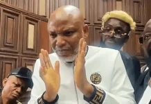 Court Strikes Out Nnamdi Kanu’s Motion Seeking Transfer From Sokoto Prison