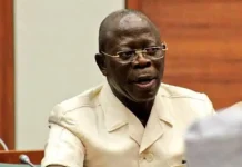 ‘He needed to be hanged’ – Adams Oshiomhole hails Farouk Ahmed’s removal