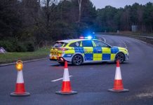 Man carrying handgun shot dead by police after Norfolk car crash